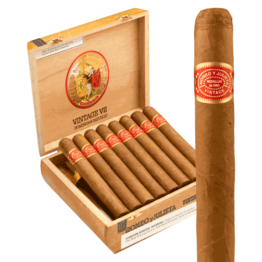 Romeo y Julieta Vintage Vintage VII / 6 x 50 Cedar Chest of 25