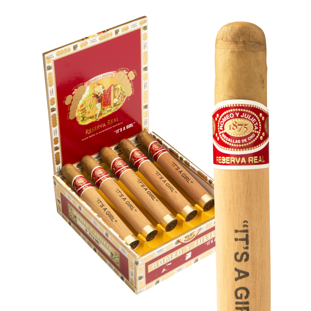 Romeo y Julieta Reserva Real It's A Girl / 5.5 x 44 Pack of 5