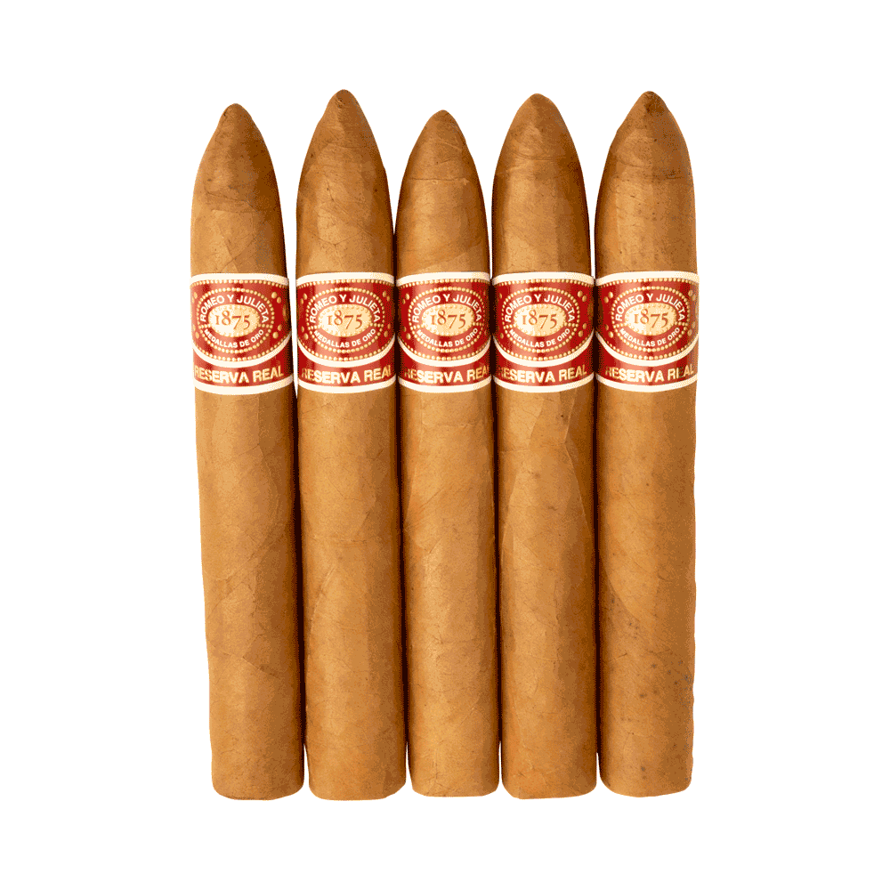 Romeo y Julieta Reserva Real No. 2 Belicoso Box-Pressed / 6.12 x 52 Box of 25