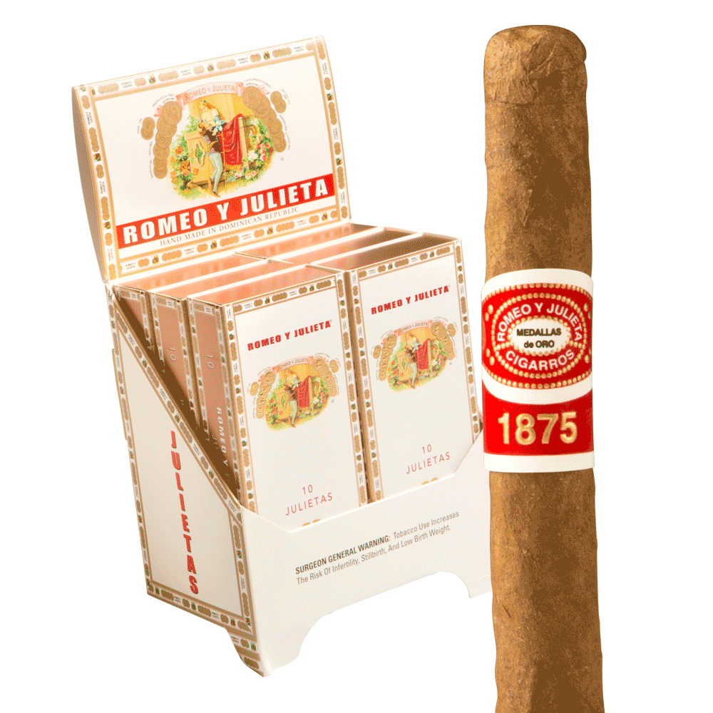 Romeo y Julieta 1875 Julietas / 4.88 x 24 Qty of 60