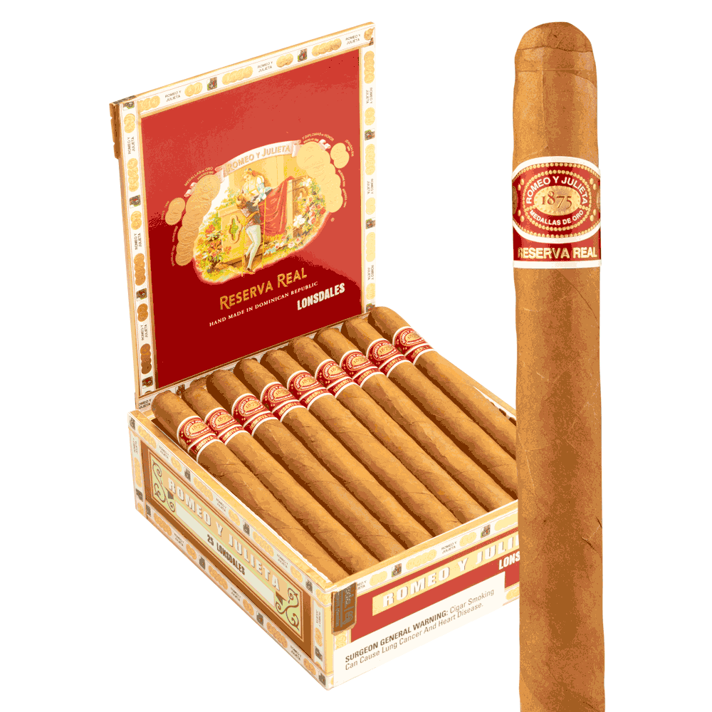 Romeo y Julieta Reserva Real Lonsdale / 6.62 x 44 Box of 25
