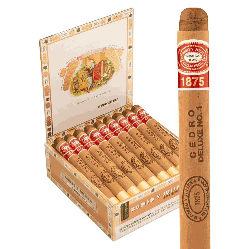 Romeo y Julieta 1875 Cedro Deluxe No. 1 / 6.5 x 44 Pack of 5