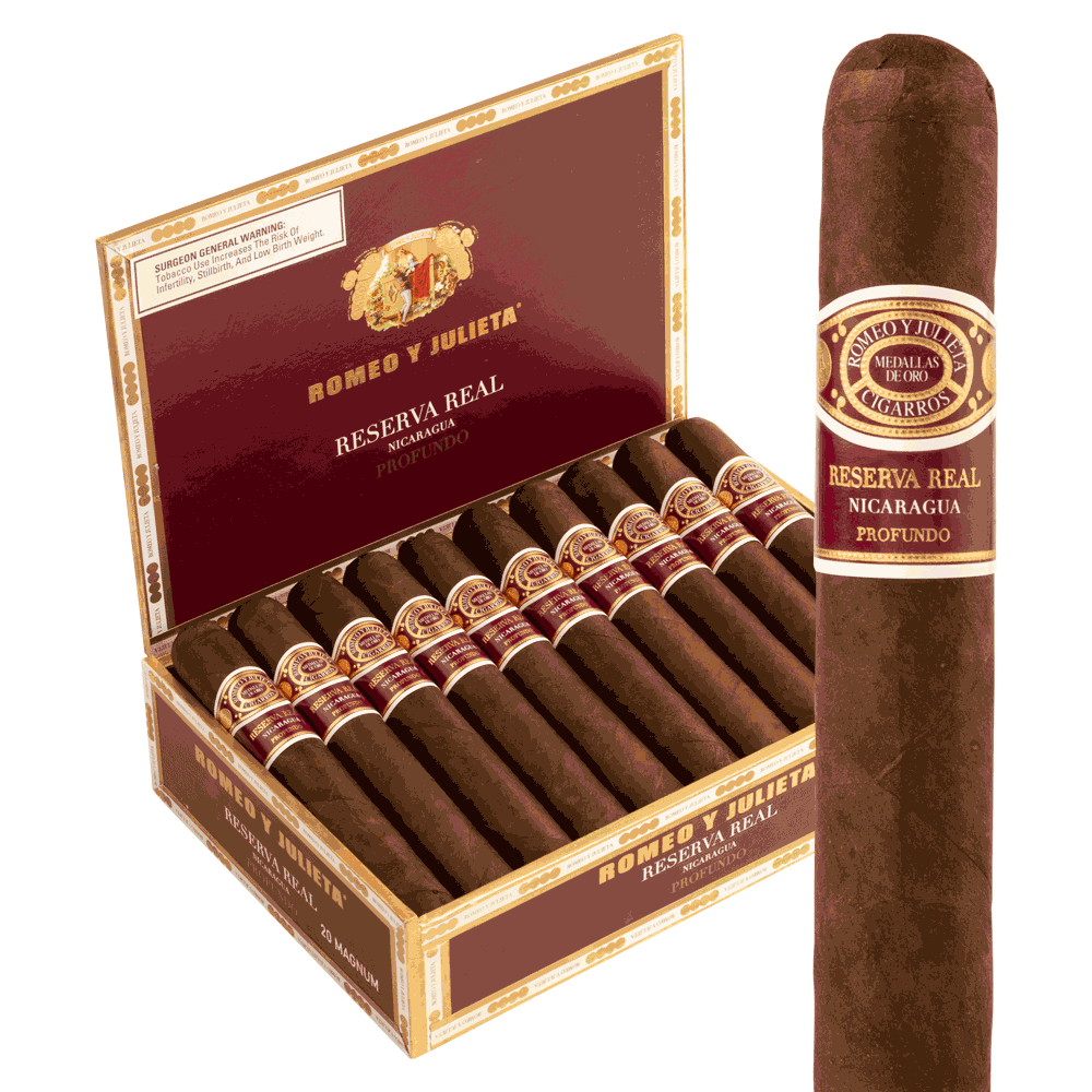 Romeo y Julieta Reserva Real Nicaragua Profundo Magnum / 6 x 60 Box of 20