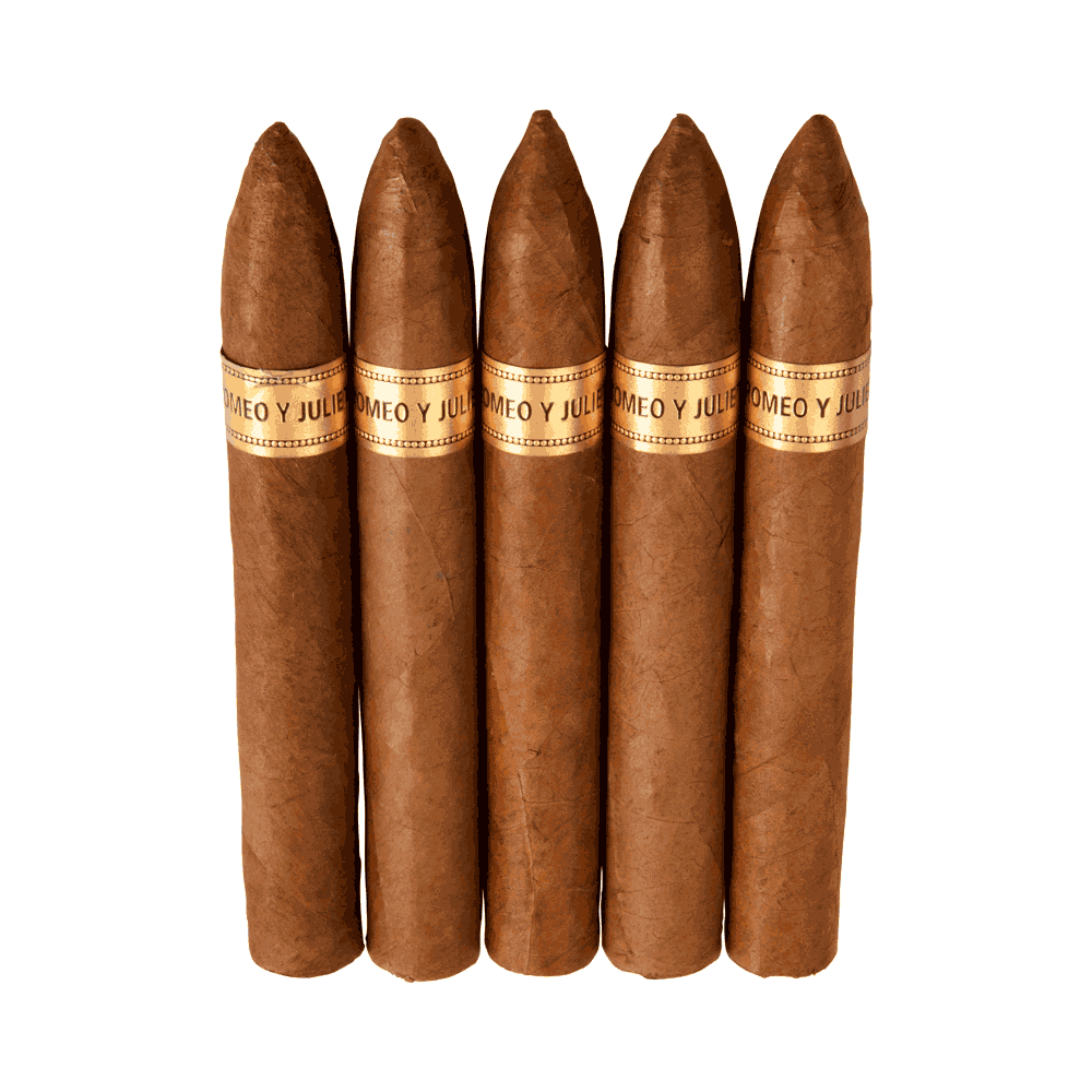 Romeo y Julieta 1875 Numeros Dos / 6.12 x 52 Pack of 5