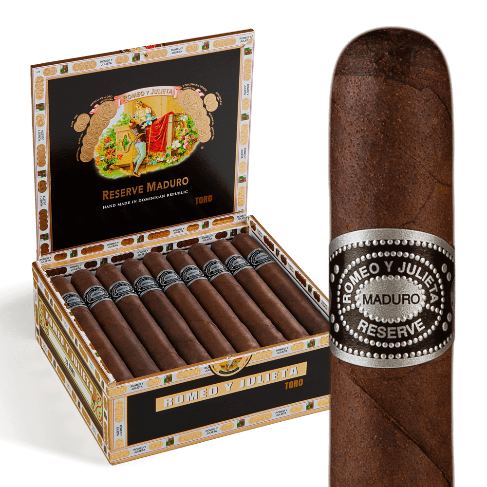 Romeo y Julieta 1875 Reserve Maduro Toro / 6 x 50 Box of 27