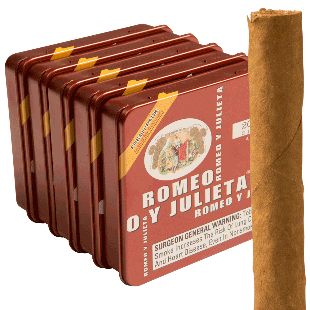 Romeo y Julieta 1875 Mini Red Aroma / 2.88 x 20 Tin of 20