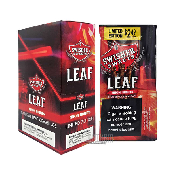 Swisher Sweets Leaf Neon Nights - 10 Pouches of 3&nbsp;