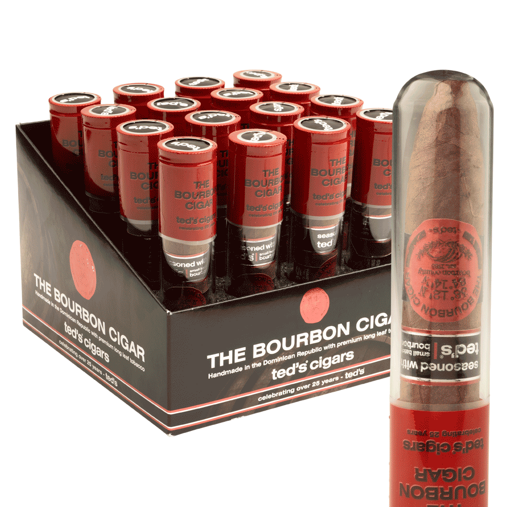 The Bourbon Cigars 562 Torpedo / 5 x 62 Box of 16