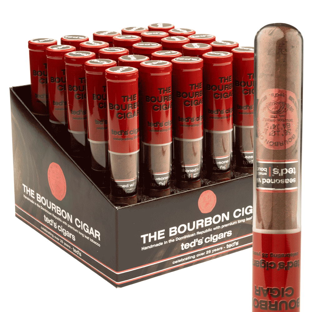 The Bourbon Cigars 650 / 6 x 50 Box of 25