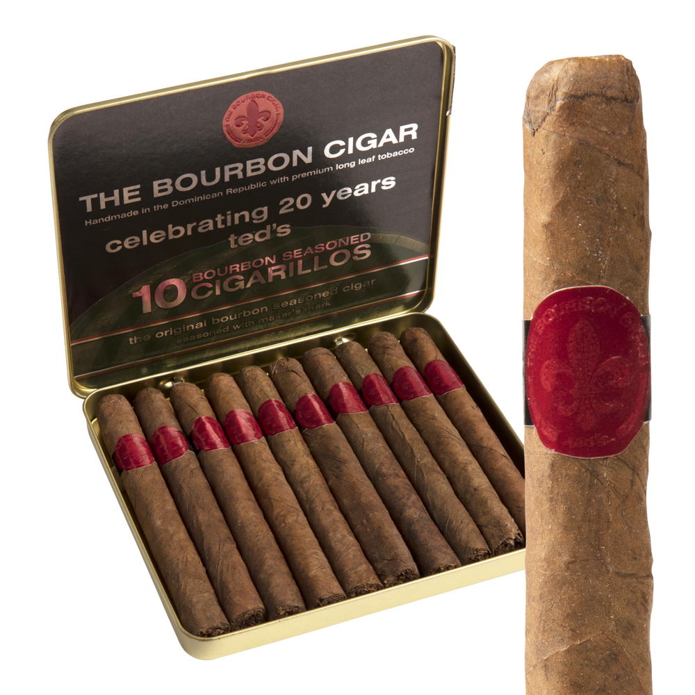 The Bourbon Cigars Cigarillos / 4 x 28 10 Tins of 10 (100 total)