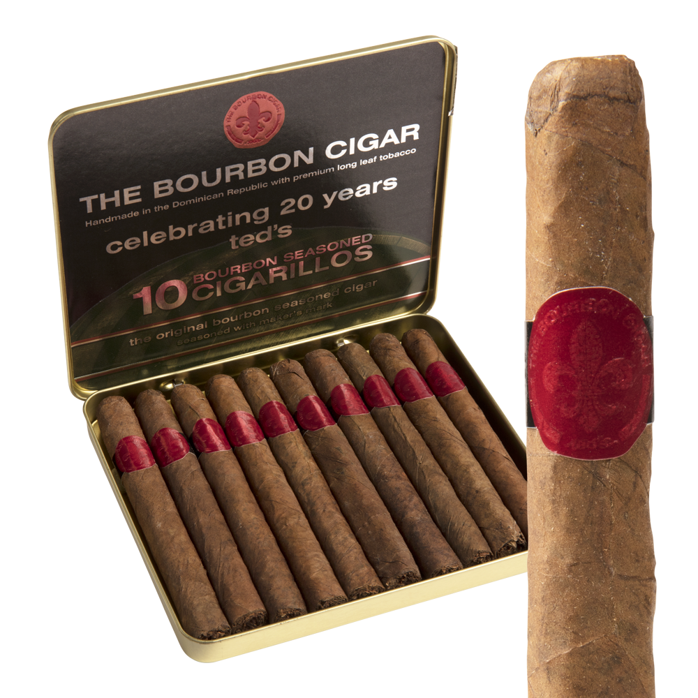 The Bourbon Cigars Cigarillos / 4 x 28 Tin of 10