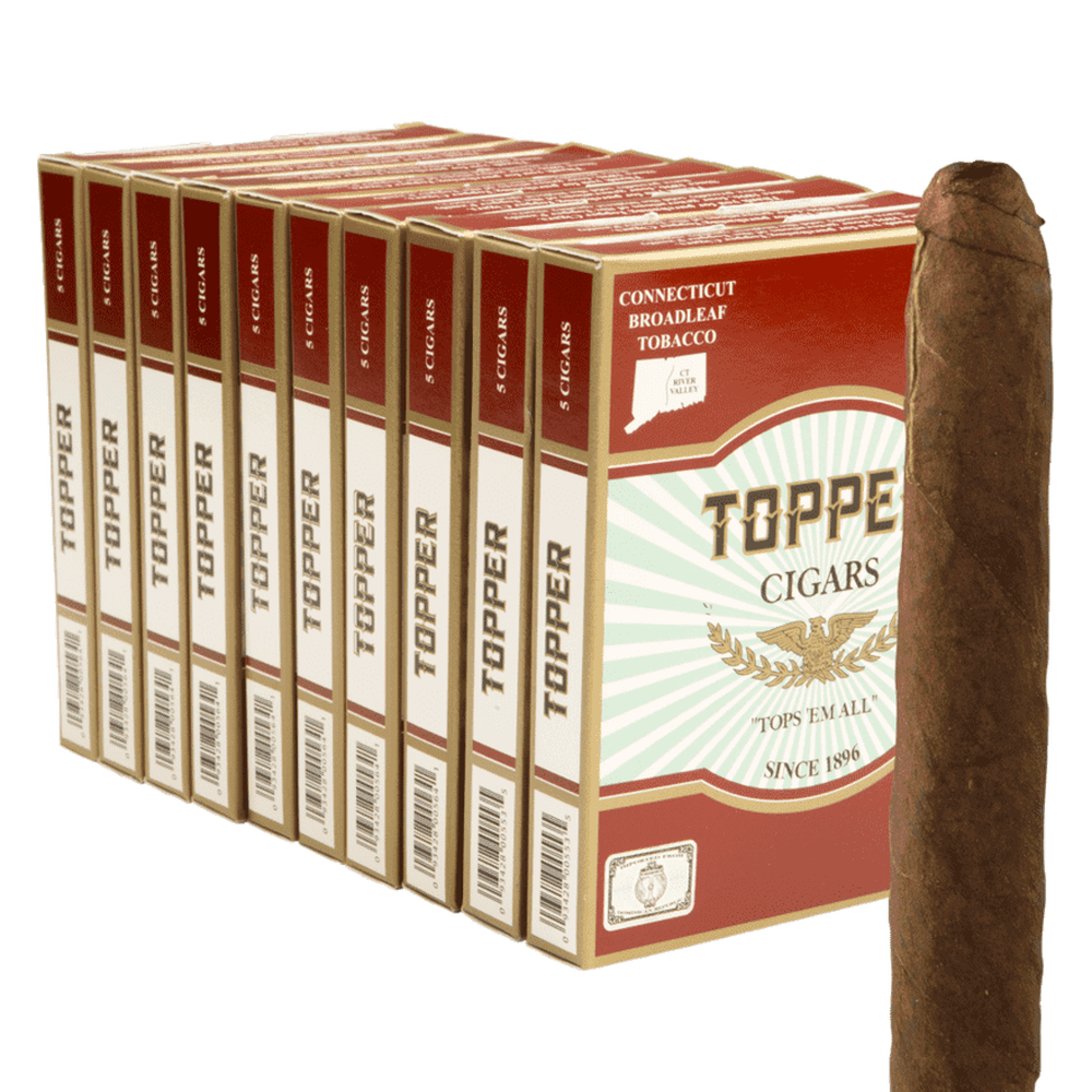 Topper Handmade Broadleaf Dark / 4.5 x 46 10 Packs of 5 (50 total)