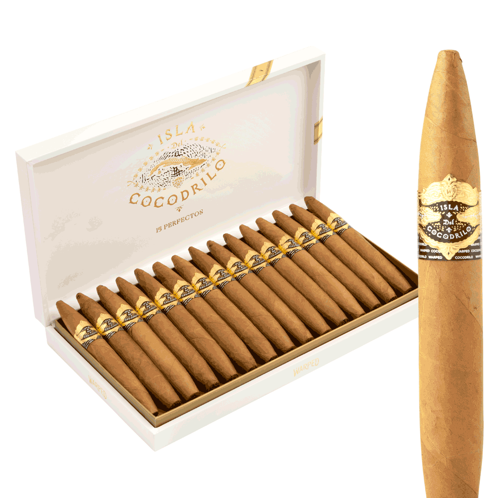 Warped Isla del Cocodrilo Limited Edition Blanco Perfecto / 6.5 x 55 Box of 15