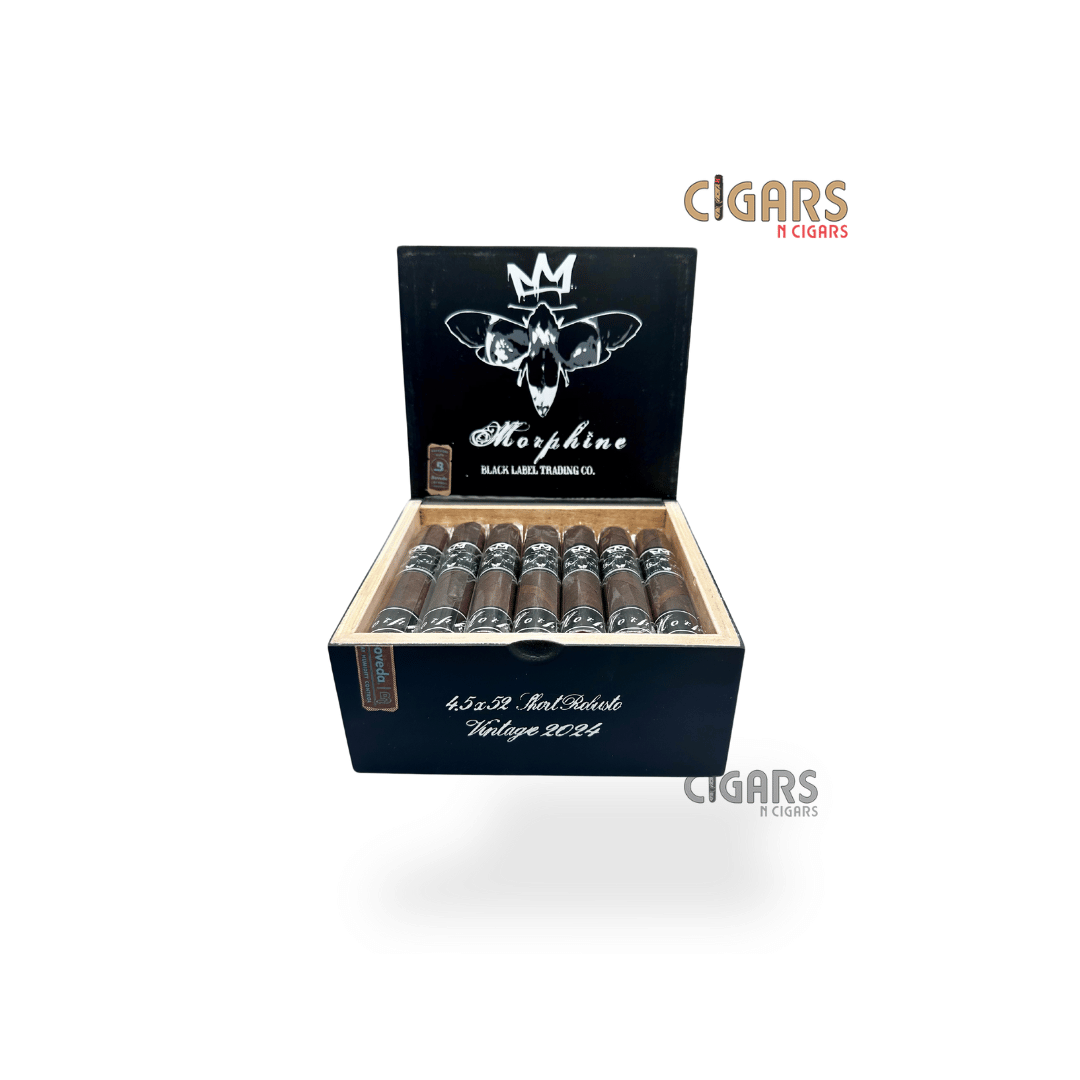 Black Label Trading Co. Morphine 10 Year Short Robusto Pack of 5