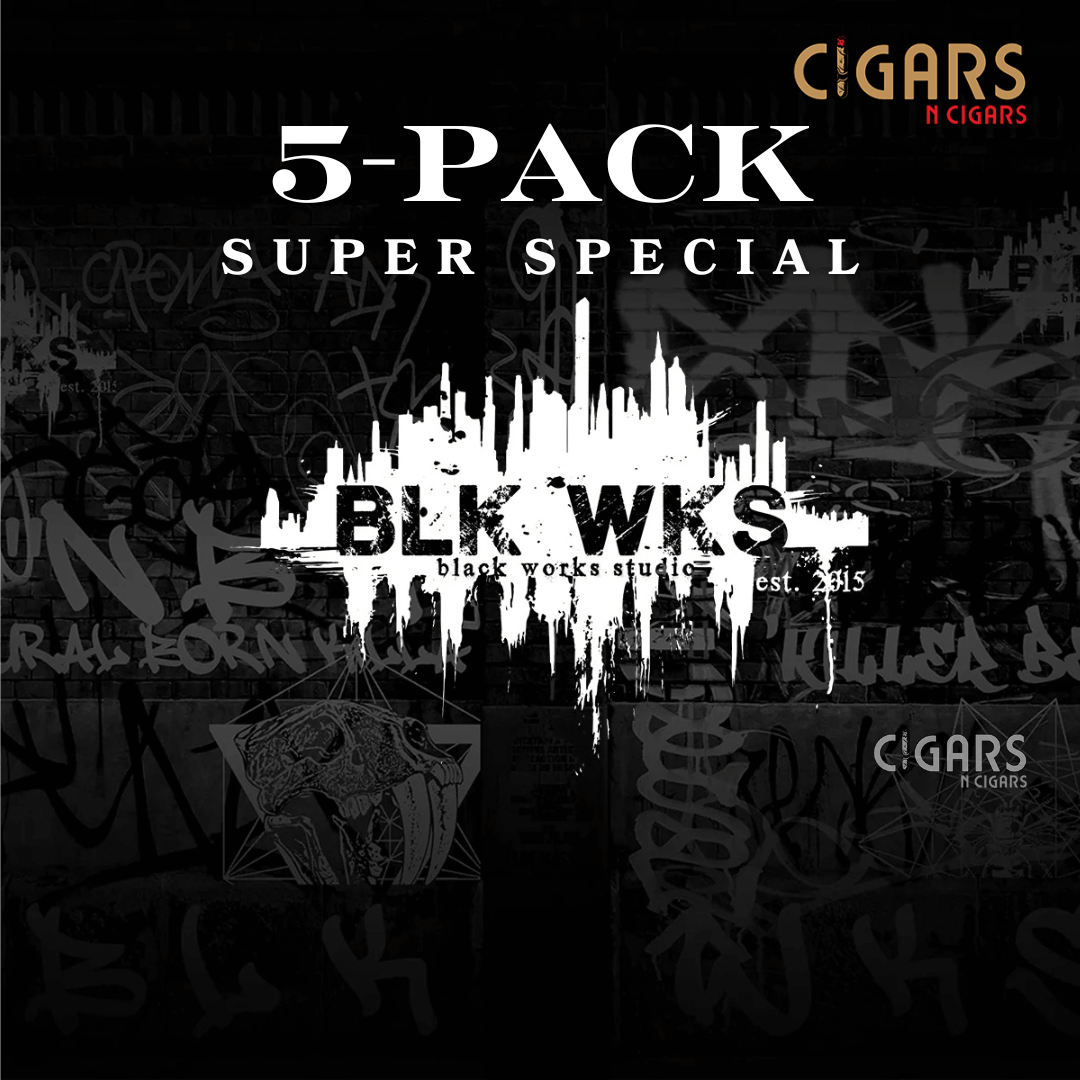 Cigars N Cigars Black Works Sampler Pack of 5
