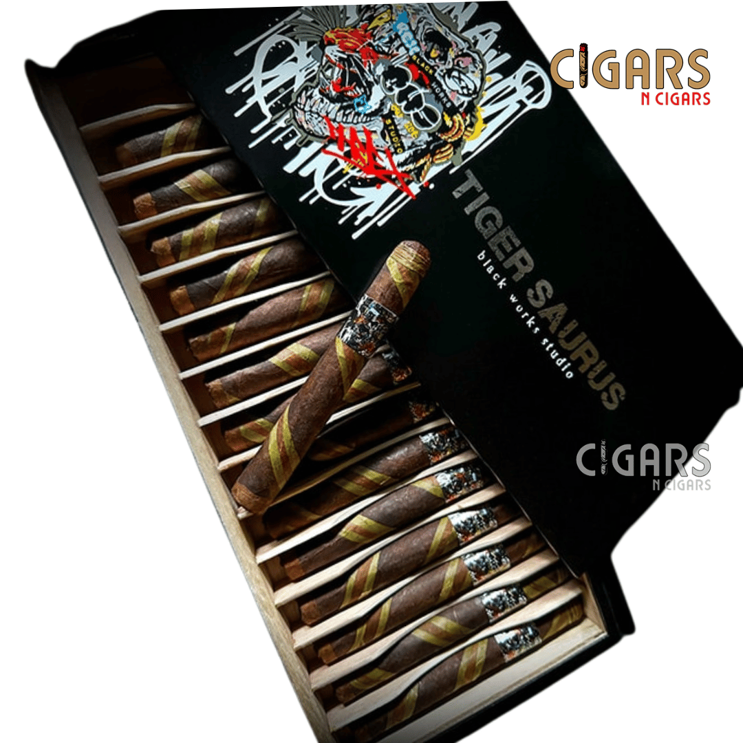 Black Works Studio Tigersaurus Box of 15