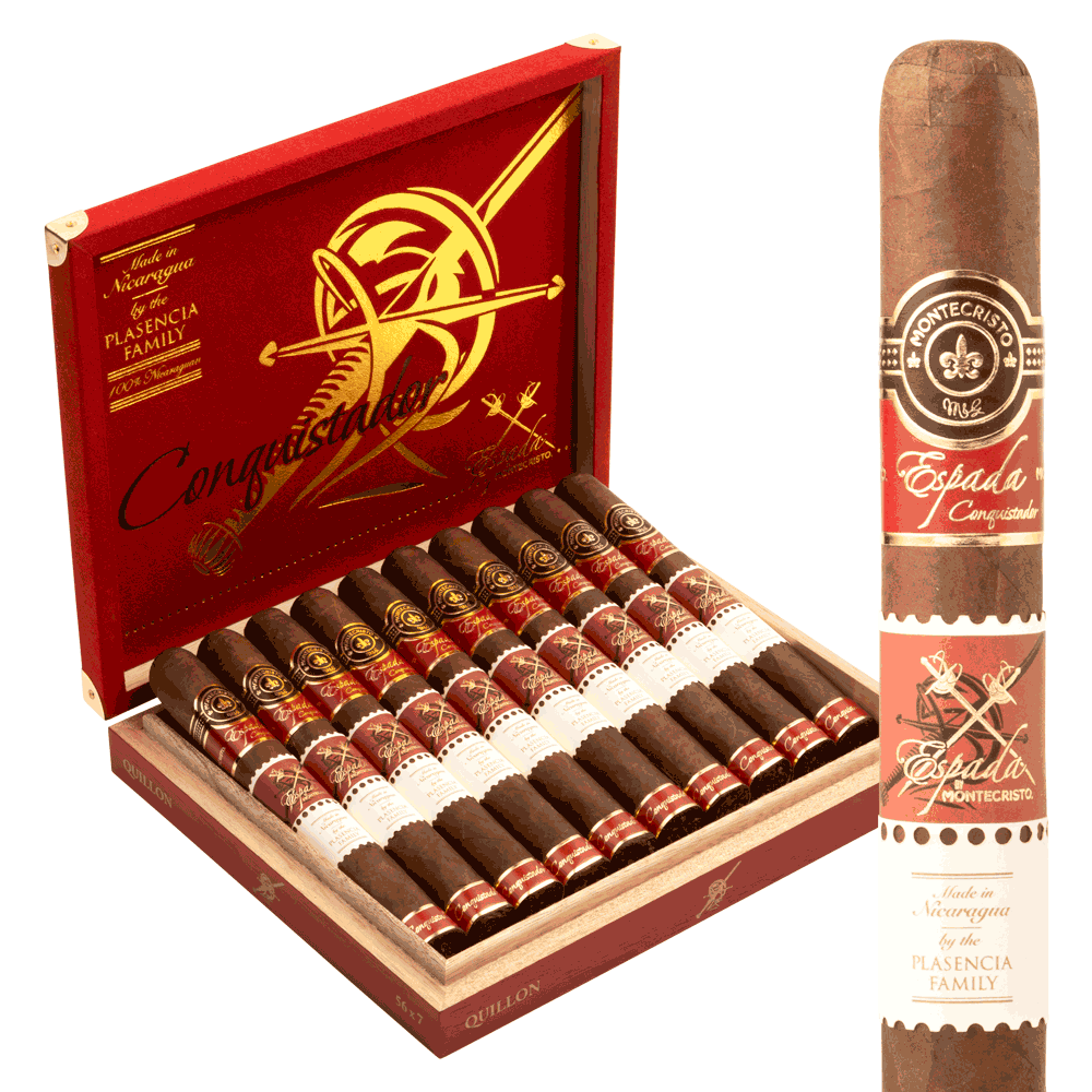 Montecristo Espada Conquistador Quillon Churchill Extra / 7 x 56 Box of 10