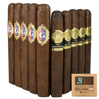 Smash Pack: Montecristo 1935 Anniversary Nicaragua vs Graycliff America - 10 Cigars