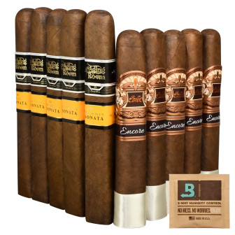 Smash Pack: Aging Room Quattro Nicaragua Sonata vs E.P. Carrillo Encore - 10 Cigars