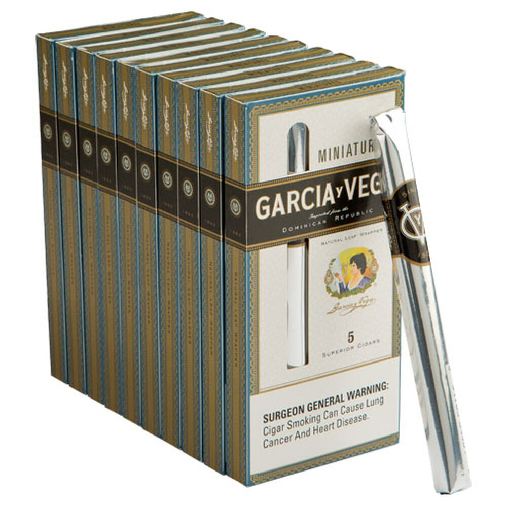 Garcia y Vega Miniatures / 4.88 x 30 10 Packs of 5  (50 total)