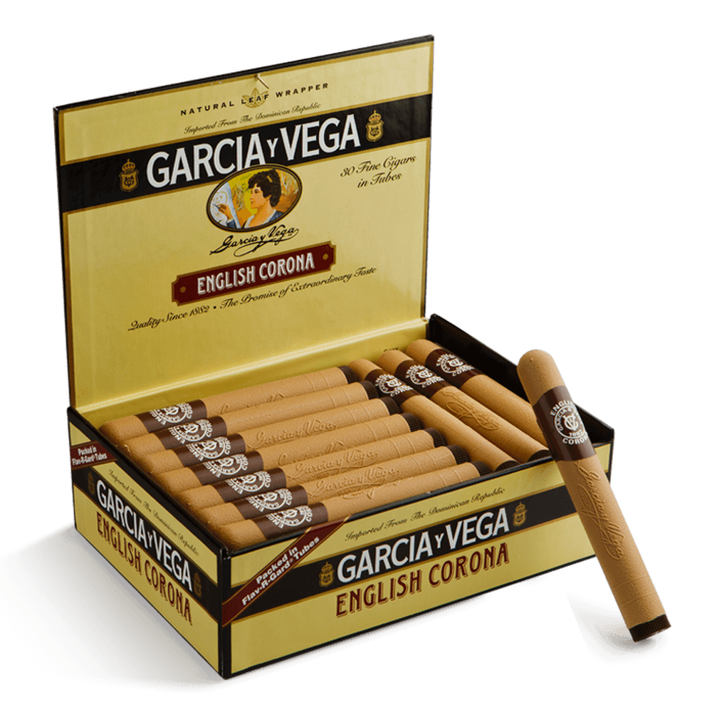 Garcia y Vega English Corona / 5.37 x 41 Box of 30