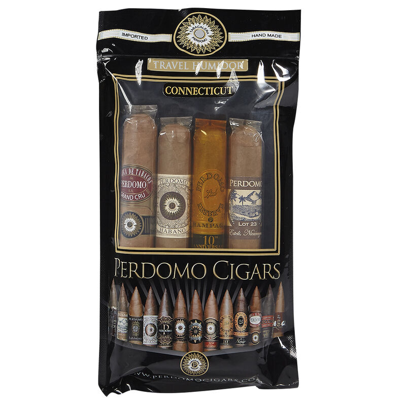Perdomo Epicure Connecticut Fresh Pack Toro 4-Cigar Sampler