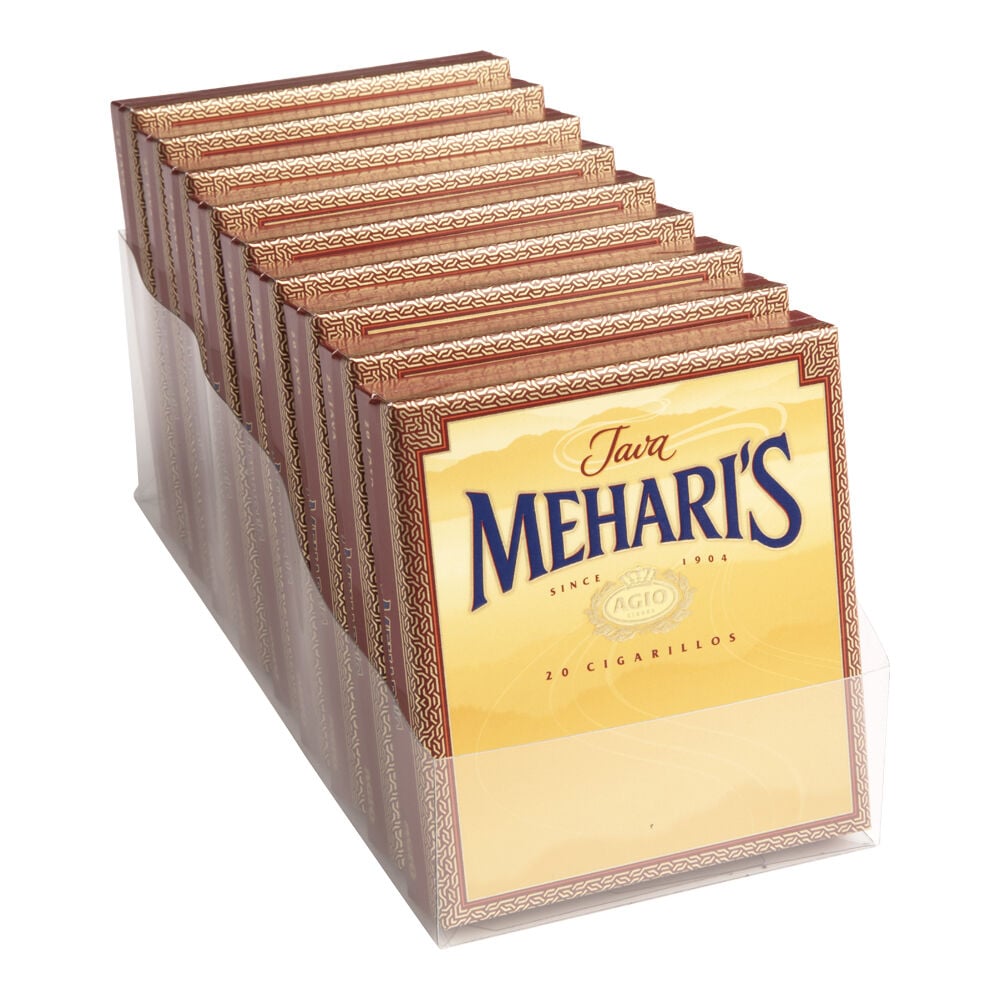 Agio Mehari's Cigarillos Java / 4 x 23 20 packs of 10 (200 total)