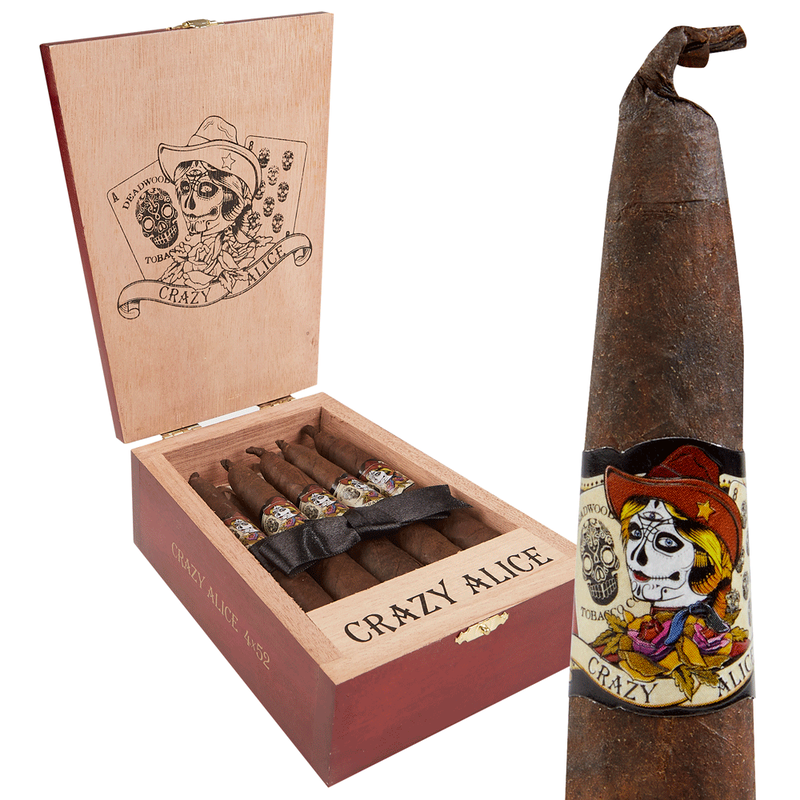 Crazy Alice by Deadwood Tobacco Co. Box of 10
