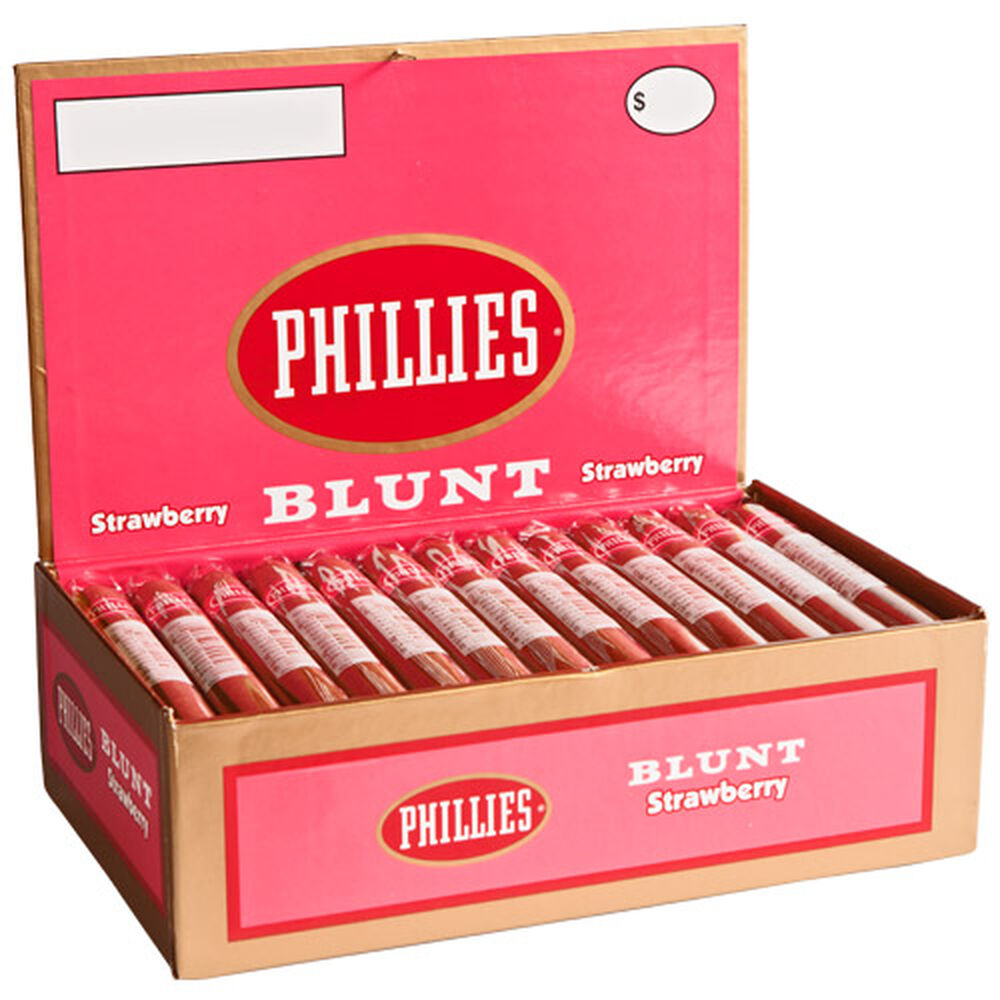 Phillies Cigars Blunt Strawberry / 4.88 x 42 Box of 55