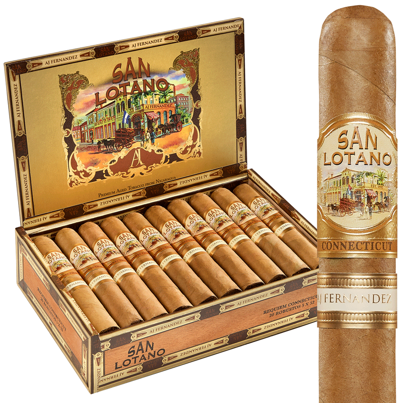 San Lotano Requiem Connecticut by AJ Fernandez Box of 20