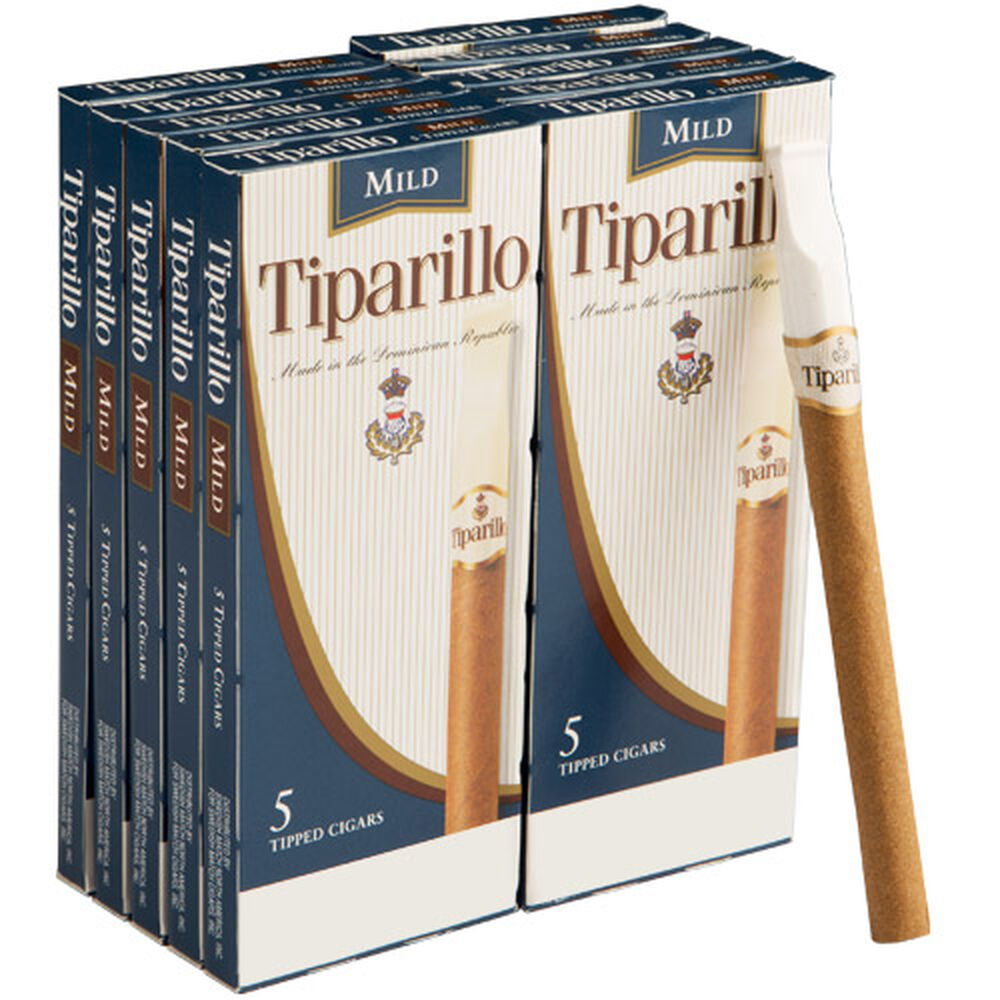 Tiparillo Regular / 5 x 30 10 Packs of 5 (50 total)