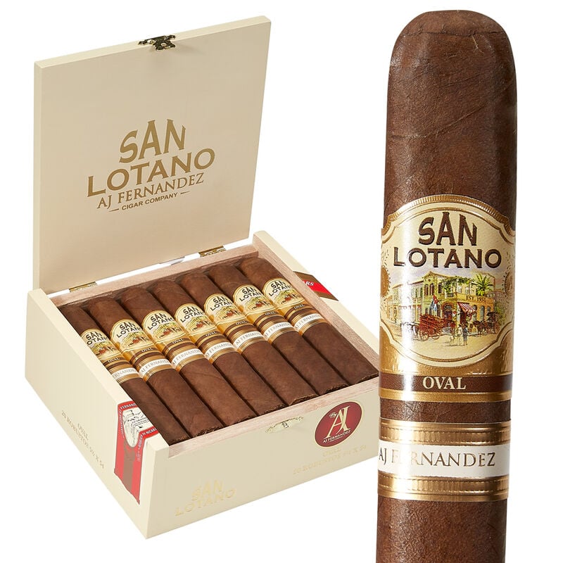 San Lotano Oval by AJ Fernandez Box of 20