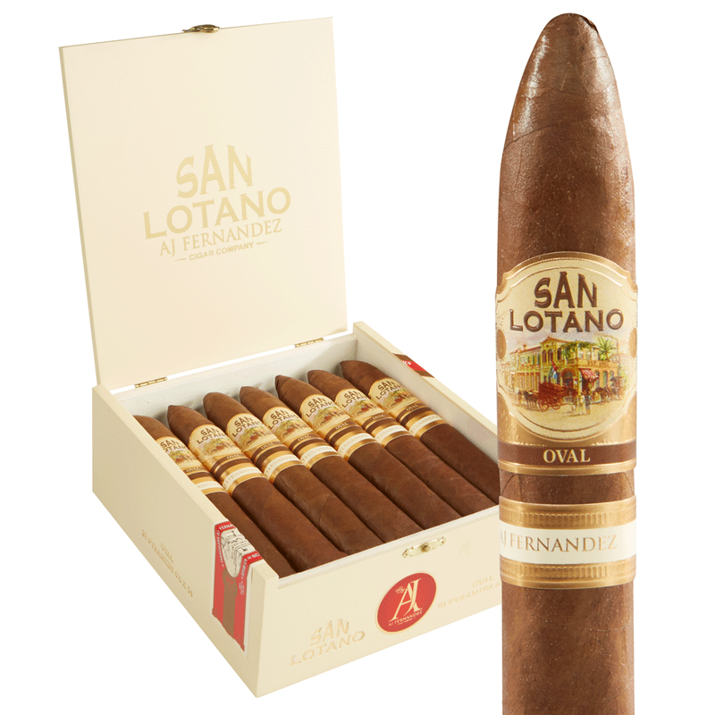 San Lotano Oval by AJ Fernandez Box of 20