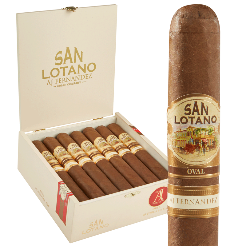 San Lotano Oval by AJ Fernandez Box of 20