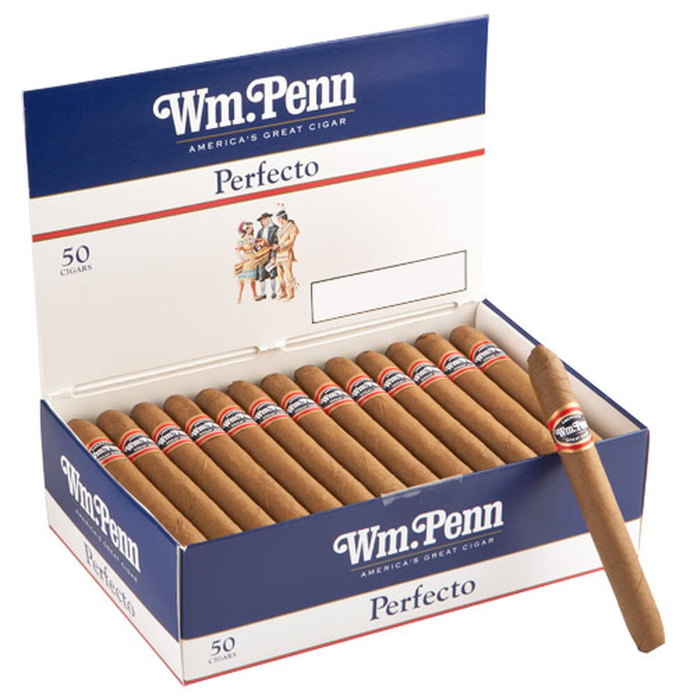 William Penn Perfecto / 5.25 x 40 10 Packs of 5 (50 total)