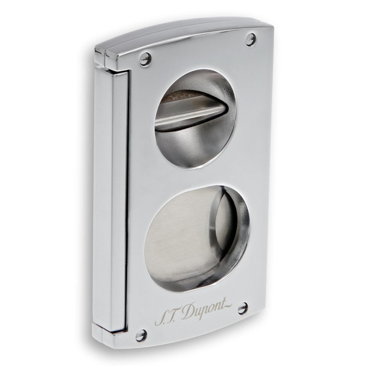 S.T. Dupont Double-Blade Cigar Cutters | Chrome