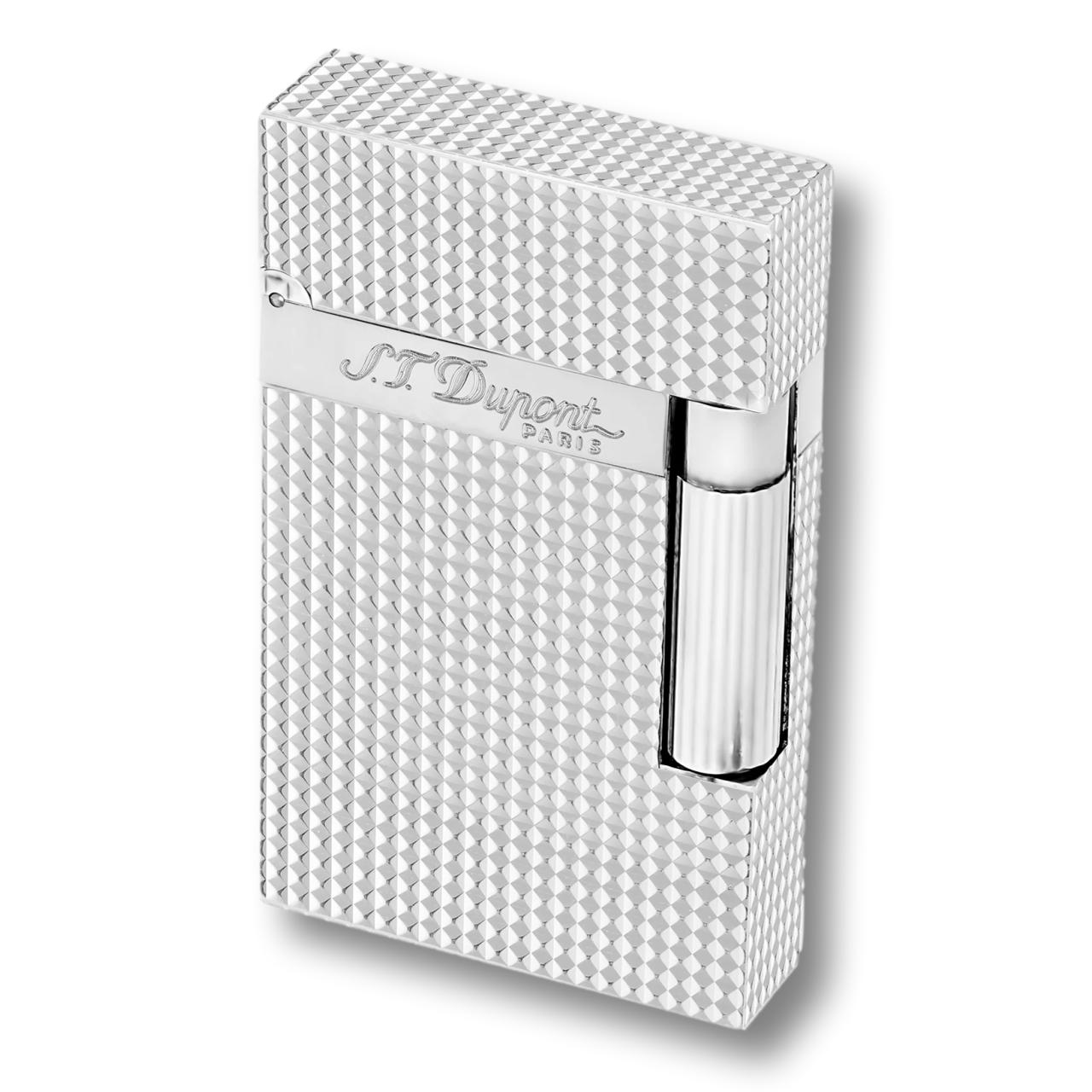 S.T. Dupont Line 2 Double Soft Flame Cigar Lighter | Diamond Head Palladium