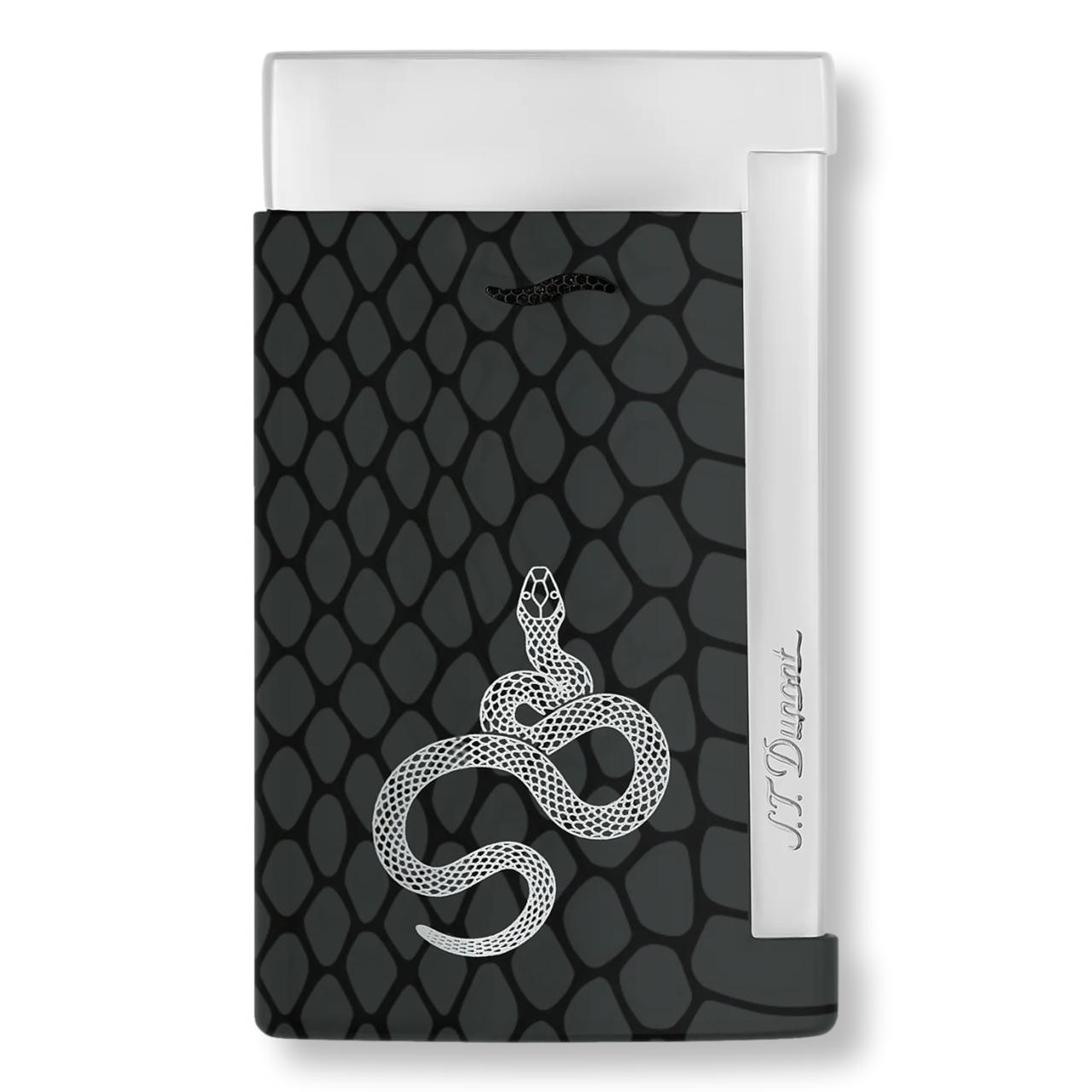 S.T. Dupont Year of the Snake Slim 7 Torch Flame Cigar Lighters | Black