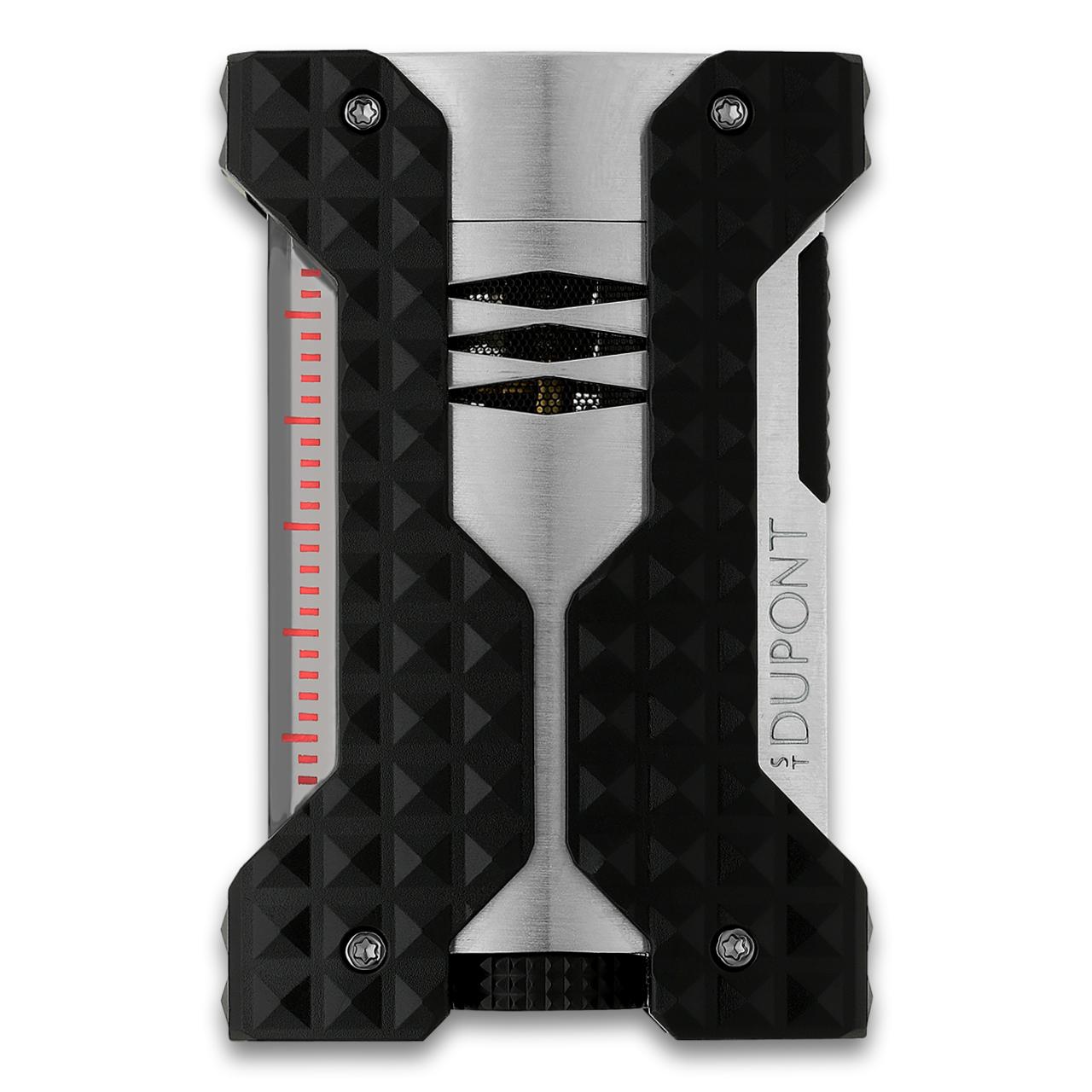S.T. Dupont Defi Windproof Wide Soft Flame Cigar Lighter | Palladium