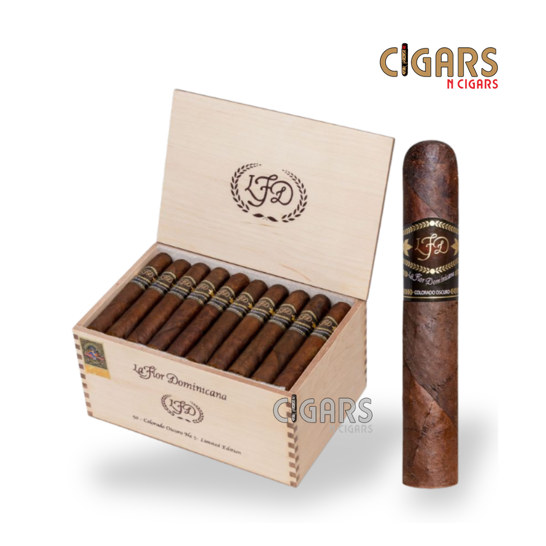 La Flor Colorado Osc #5 Box of 50