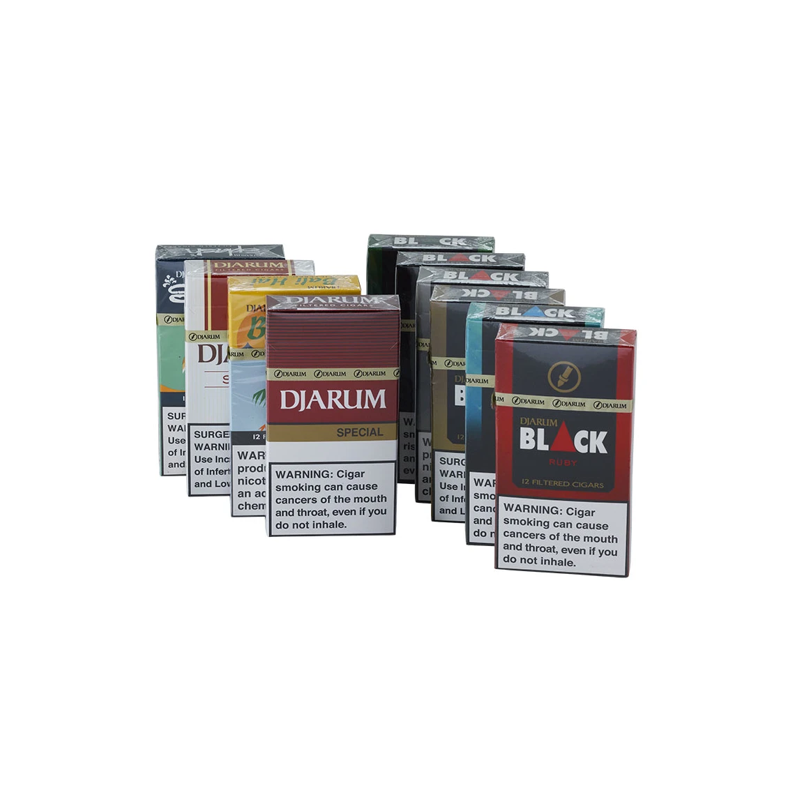 Djarum Little Cigars Variety Sampler Natural | Filtered Cigar | Sampler of 120