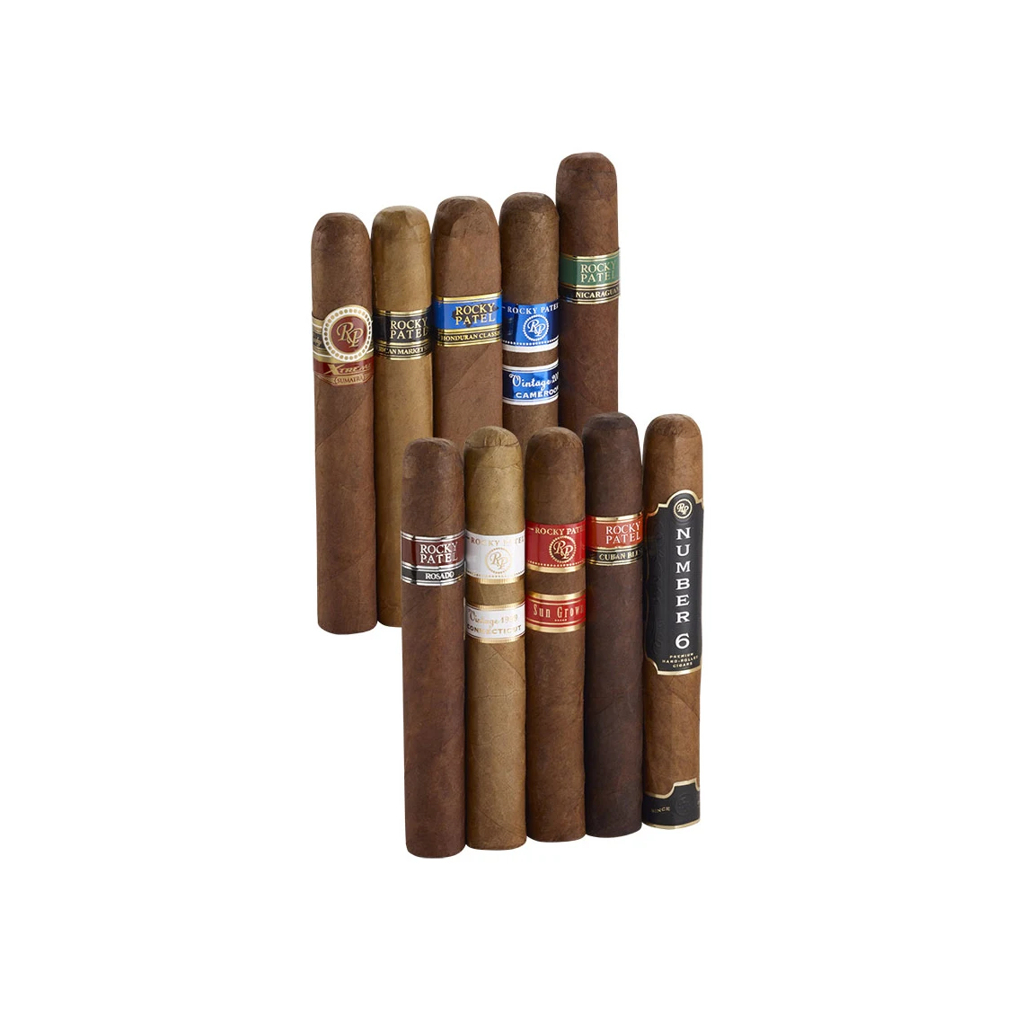 Rocky Patel 10 Count Sampler Varies | Varies | Sampler of 10
