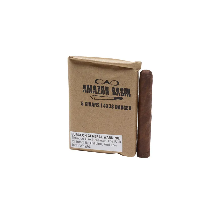 CAO Amazon Basin Dagger Maduro | Petite Corona | Pack of 5