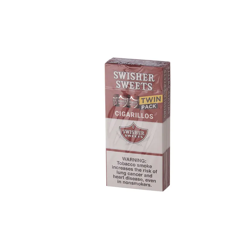 Swisher Sweet Cigarillos Twin Pack Natural | Cigarillo | Pack of 10