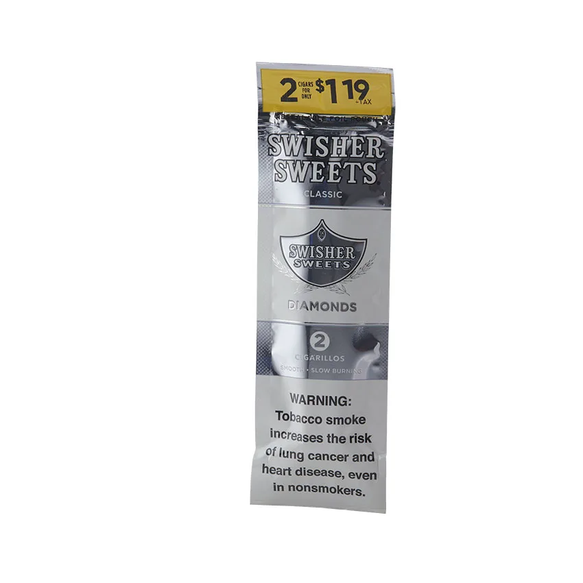 Swisher Sweets Diamonds Cigarillos (2) Natural | Cigarillo | Pack of 2