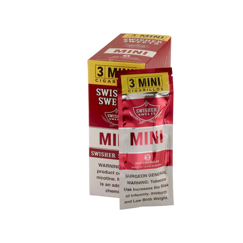 Swisher Sweets Mini Cigarillos (3) Natural | Cigarillo | Upright of 45