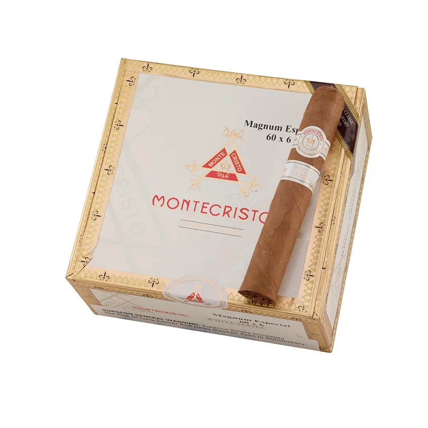 Montecristo White Espec Magnum Natural | Gordo | Box of 20
