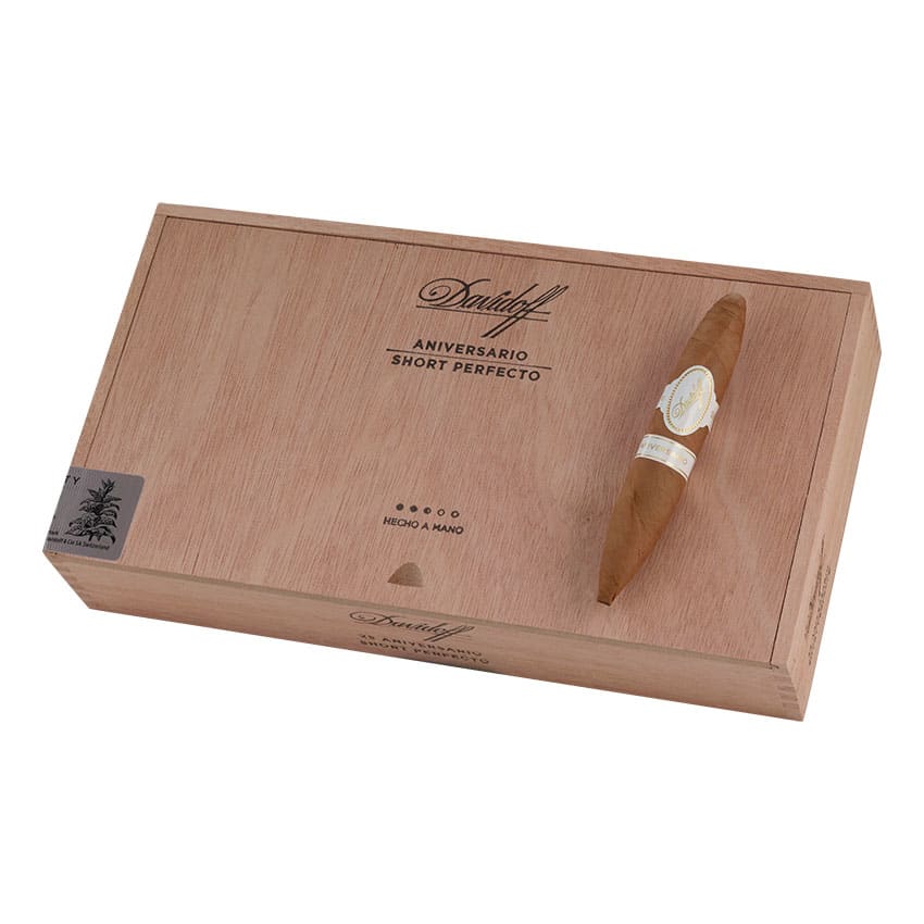 Davidoff Aniversario Short Perfecto Natural | Figurado | Box of 25