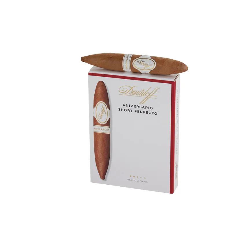 Davidoff Aniversario Short Perfecto Natural | Figurado | Pack of 4