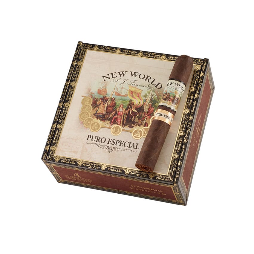 AJF New World Puro Gordo Natural | Gordo | Box of 20
